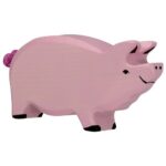 Animal en bois Truie