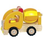 Camion toupie en bois