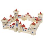 Château fort construction bois
