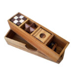 Coffret de 4 Casse-têtes en bois