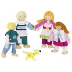 Famille de poupées flexibles