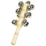 Instrument bâton avec 13 grelots