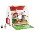 Maison de poupée Eco house avec accessoires