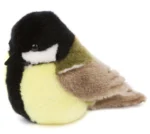 Peluche Mésange Charbonnière 16cm