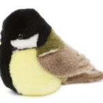 Peluche Mésange Charbonnière 16cm