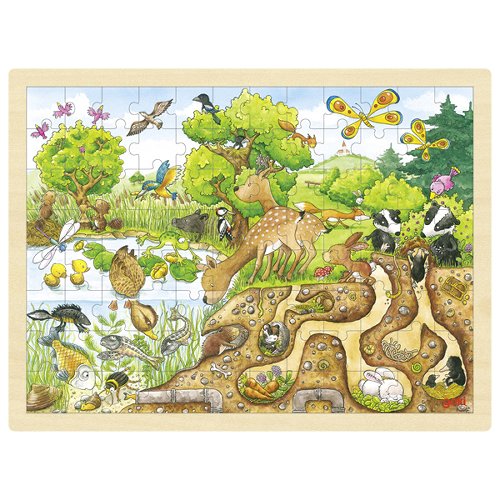 puzzle-en-bois-96-pieces-decouverte-de-la-nature-1 Puzzle en bois 96 pièces Découverte de la Nature – Image 1