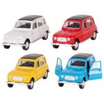 Voiture 4L en métal