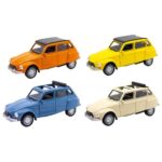 Voiture Citroën Dyane en métal