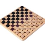 Jeu de dame en bois