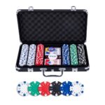 Mallette de poker 300 jetons 11.5 grammes