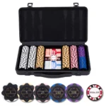 Mallette de poker 300 jetons 14g