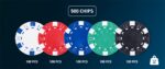 Mallette de poker 500 jetons 11.5g – Image 3