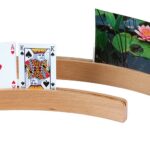 Porte cartes bois croube 50cm
