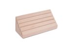 Porte cartes bois pyramide