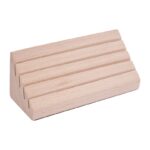 Porte cartes bois pyramide