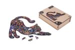 Puzzle bois chat 59 pièces – Image 2