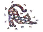 Puzzle bois chat 59 pièces – Image 4