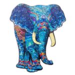 Puzzle bois éléphant 244 pièces