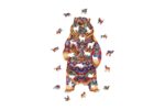 Puzzle bois ours 193 pièces – Image 2