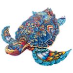 Puzzle bois tortue 128 pièces