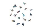 Puzzle bois tortue 128 pièces – Image 3