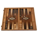 Backgammon Marqueté Noyer