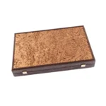 Backgammon en Loupe de Noyer, Wengé et Chêne – Image 2
