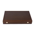 Backgammon Marqueté en Wengé et Loupe de Noyer – Image 3