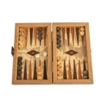 Backgammon Marqueté Olivier
