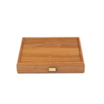 Coffret de Dominos en Bois Couleur Noyer – Image 2